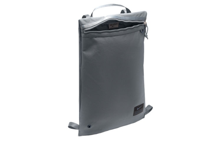 Nike UTILITY fabric Zipper Outdoor Cozy durable Training Gym Backpack Unisex Gray CQ9455-084 - 4