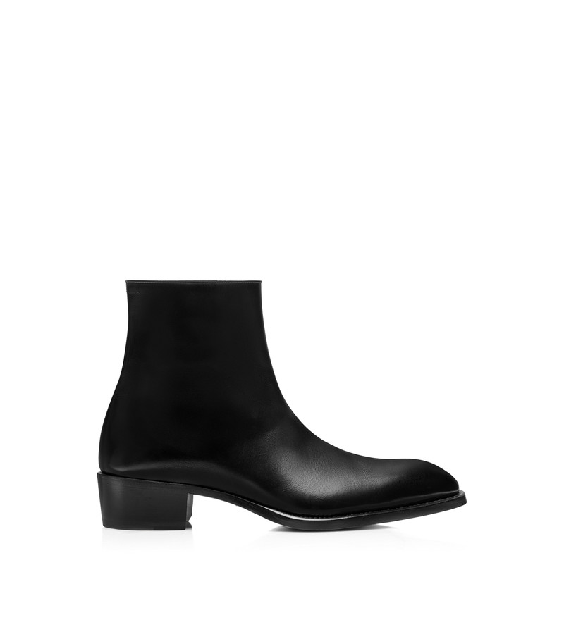 BURNISHED LEATHER VINCENT BOOT 1