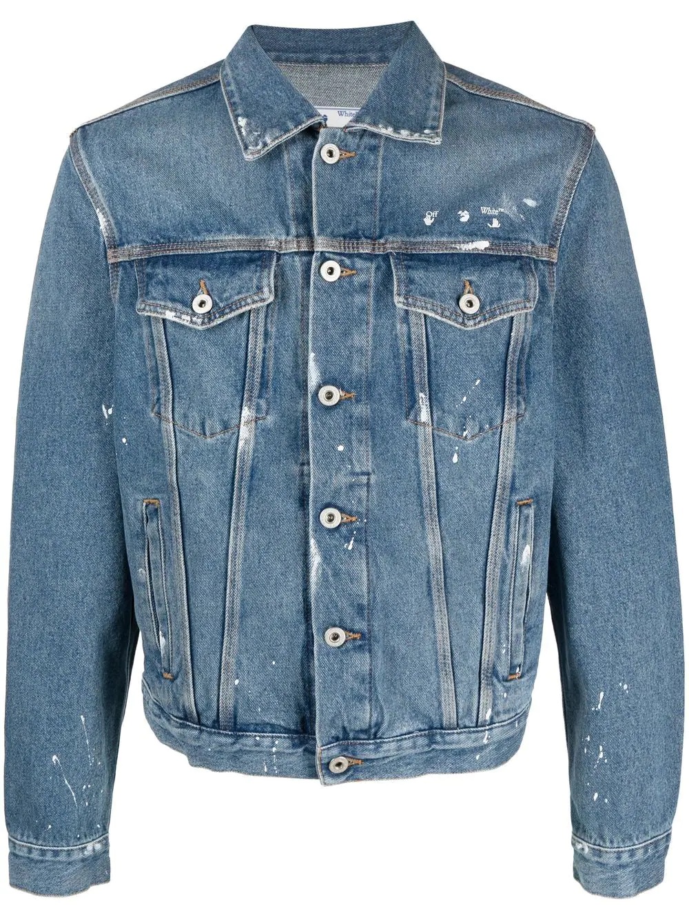 Tape Arrows Denim Jacket - 1