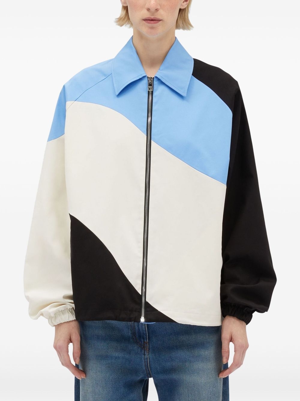 printed shirt jacket - 3
