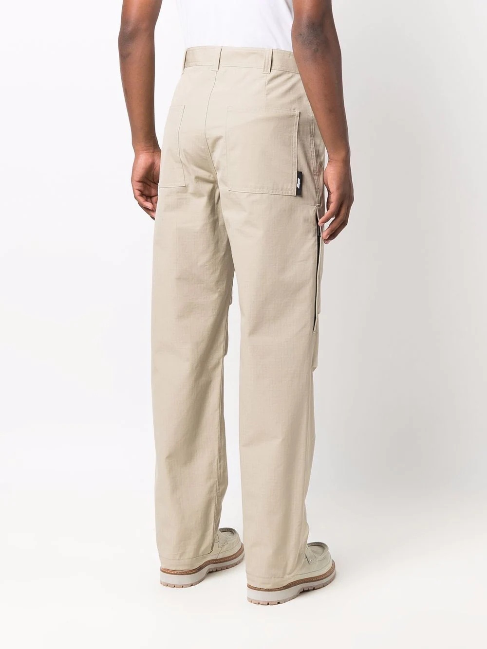 straight-leg trousers - 4