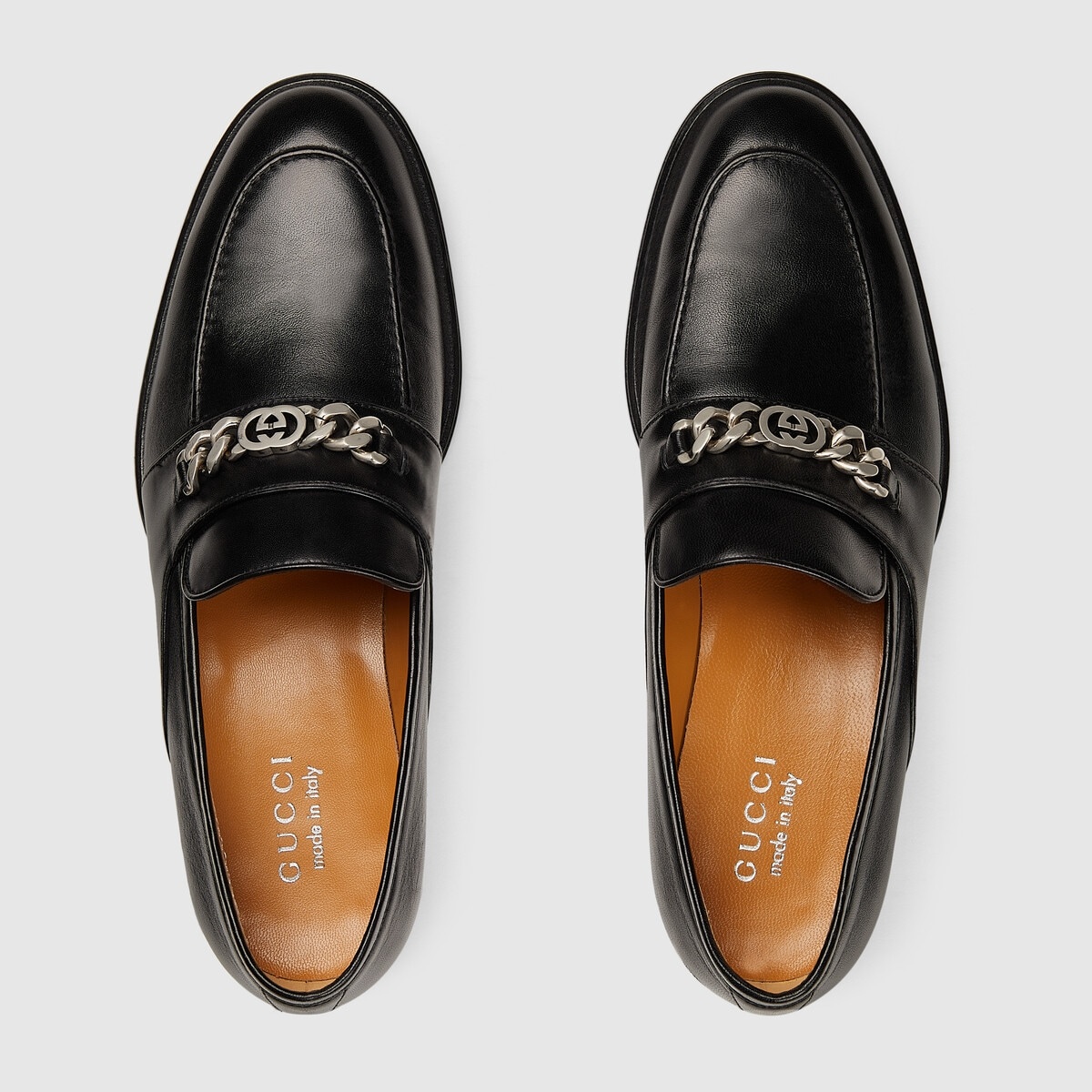 Men's loafer with Interlocking G - 4