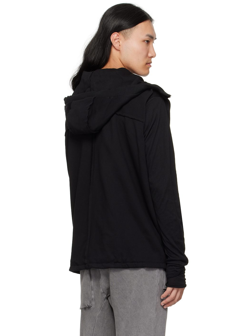 Black M SJ 684 Hoodie - 3