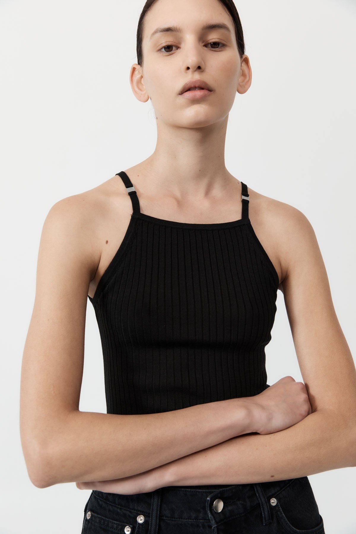 Square Tank - Black - 2