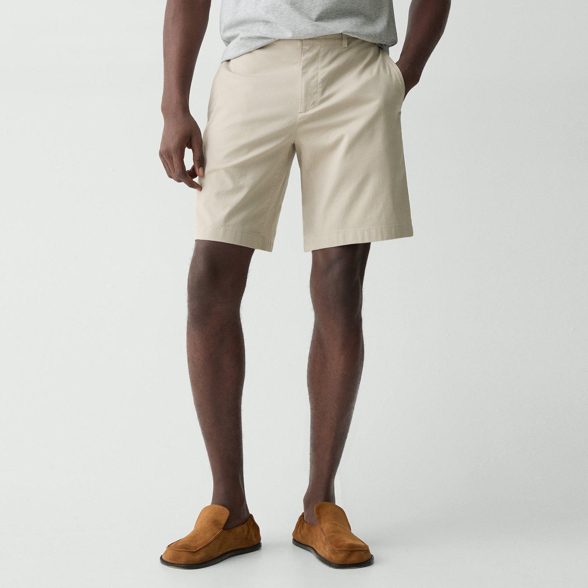 Zaine Short in Stretch Cotton - 5