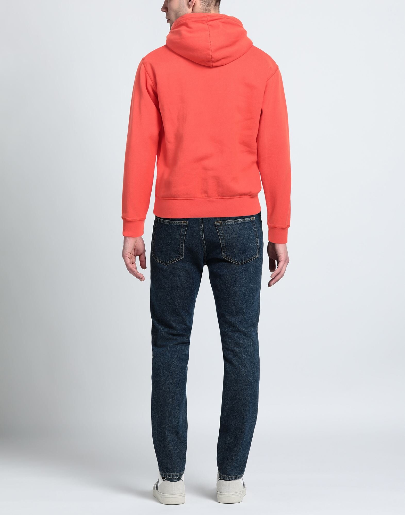 Coral Men's Hooded Sweatshirt - 3