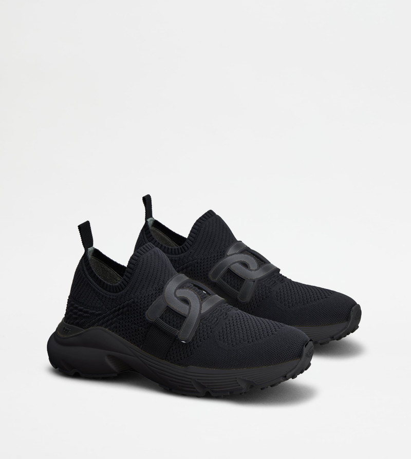 KATE SLIP-ON SNEAKERS IN FABRIC - WHITE, WHITE 3