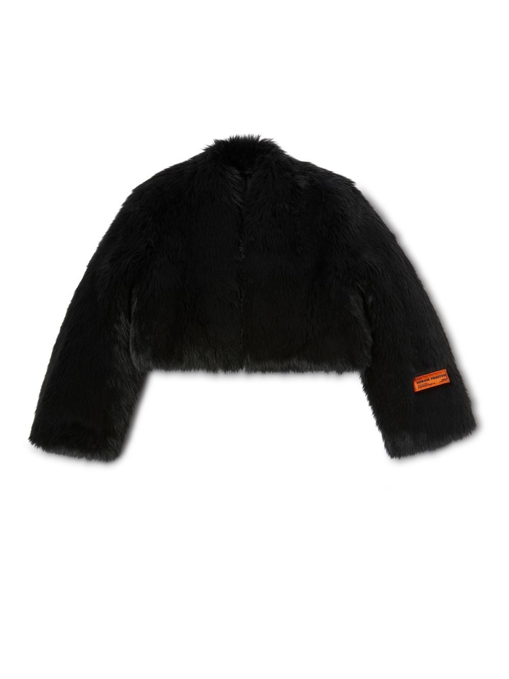 Faux Fur Crop Jacket - 1