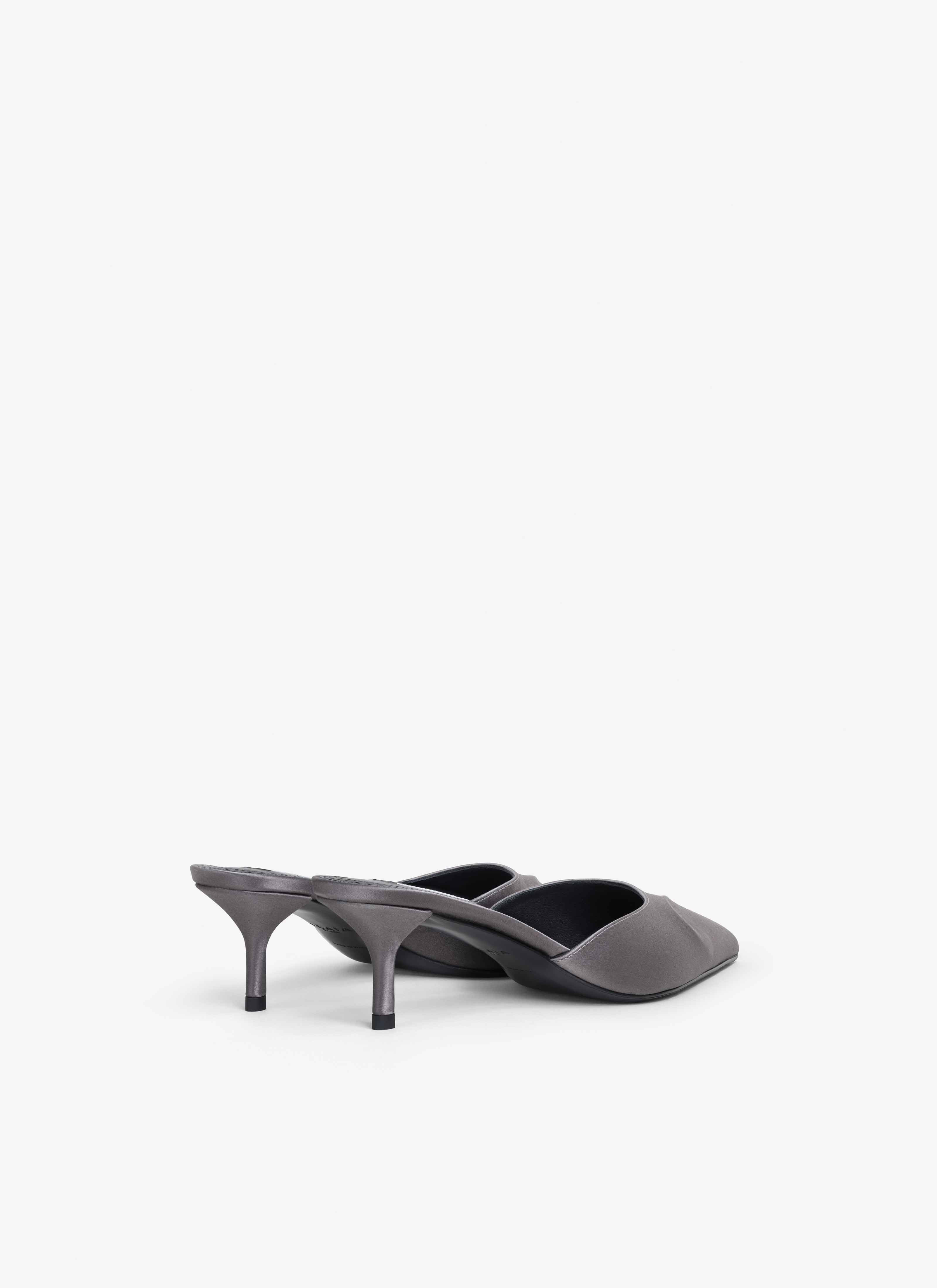 LE CŒUR 3D MULES IN SATIN - 2
