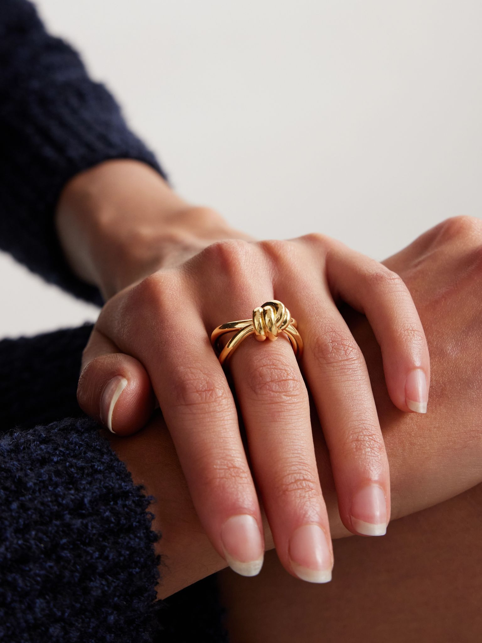 Gold-plated silver ring Gold - 2