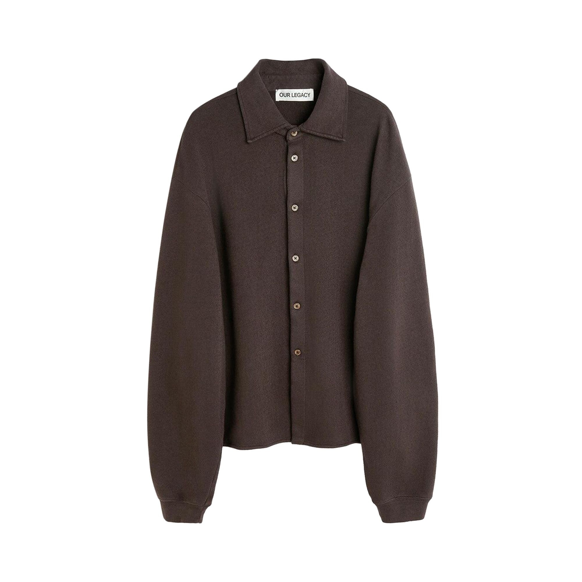 Our Legacy Recovery Shirt 'Deep Brown' - 1