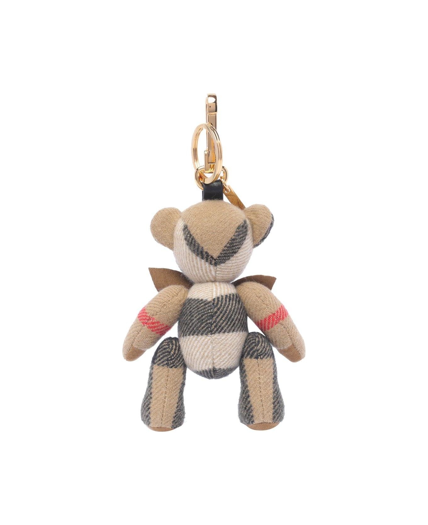 Thomas Bear Charm With Cashmere Bow Tie - 2