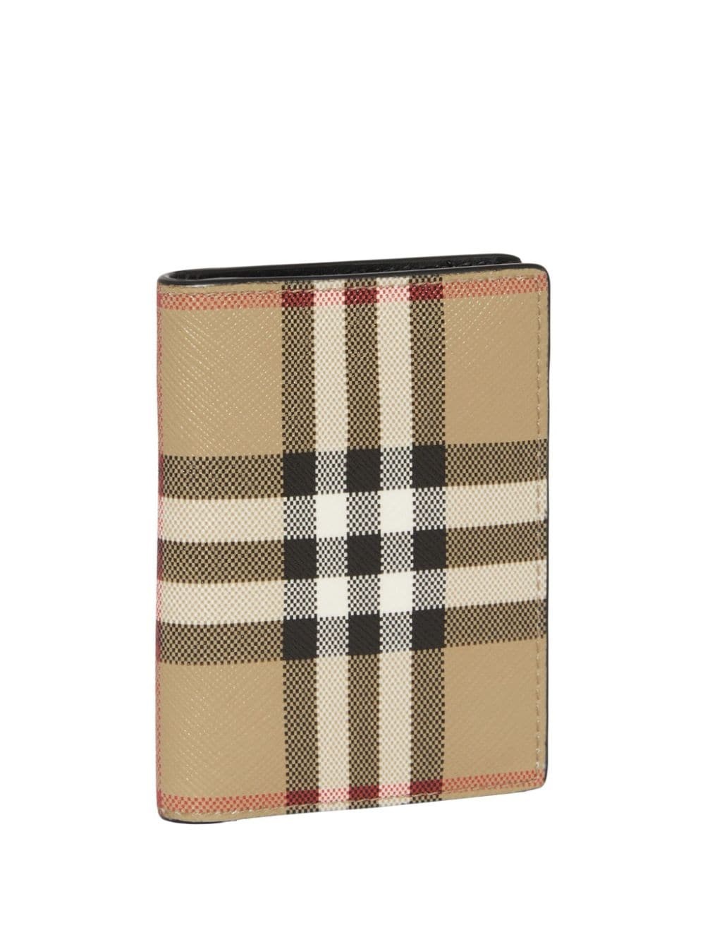 Vintage Check leather wallet - 5