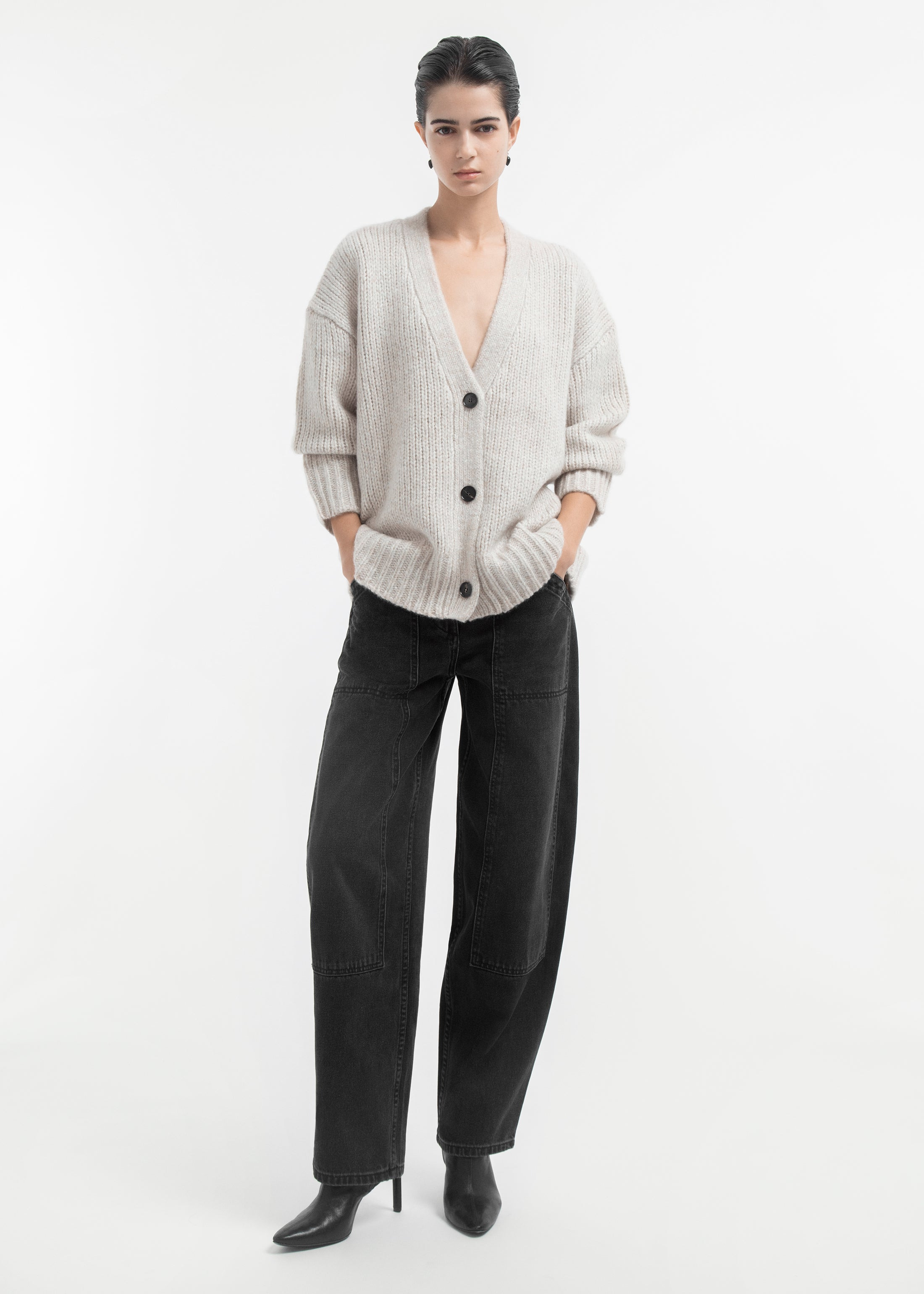 Boyfriend Cardigan in Cashmere - 5