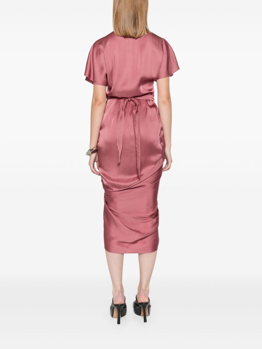 wrap maxi dress - 4