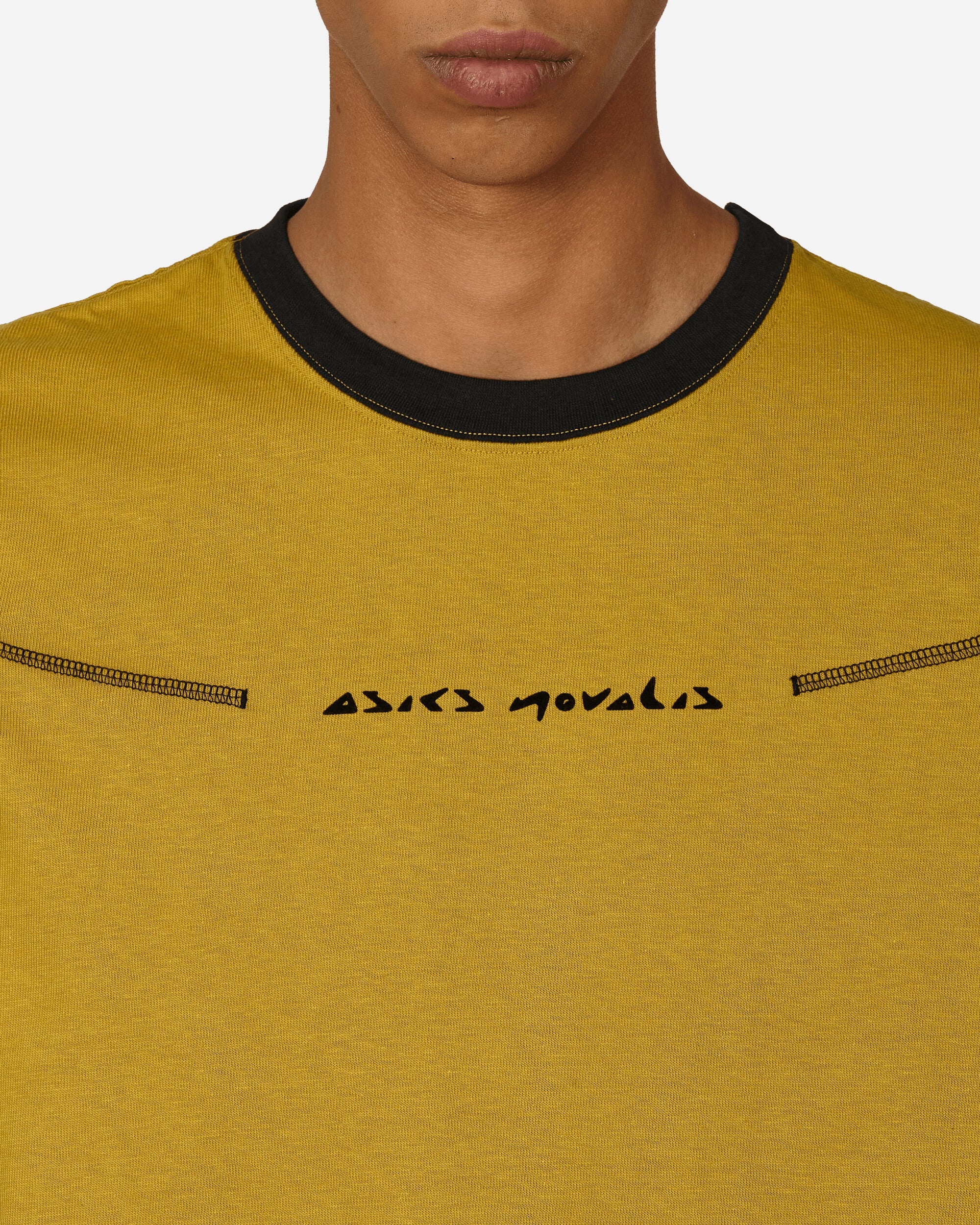 Asics Novalis Bixance T-Shirt Medallion Yellow / Obsidian