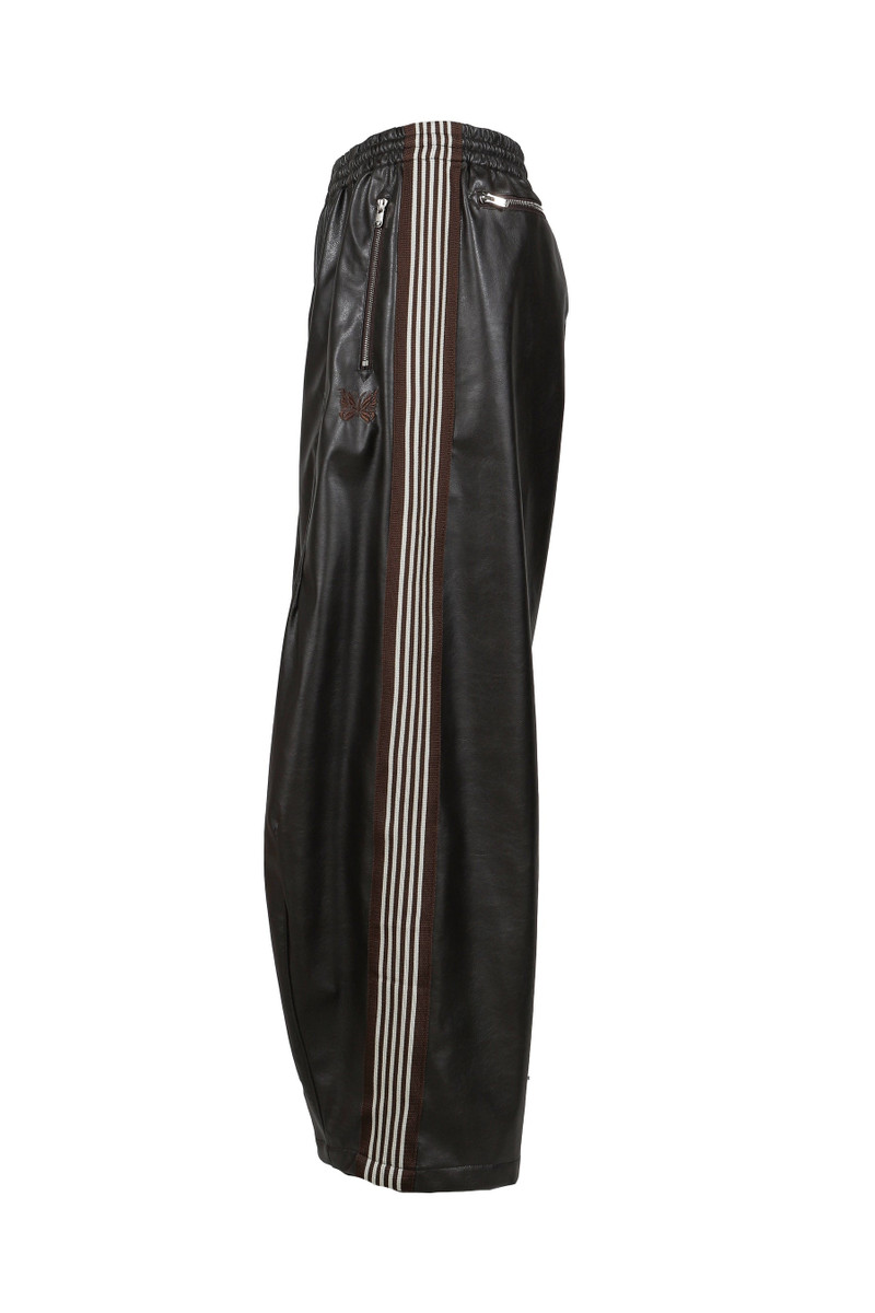 HD TRACK PANT - SYNTHETIC LEATHER (EXCLUSIVE) / DK. BRW 7