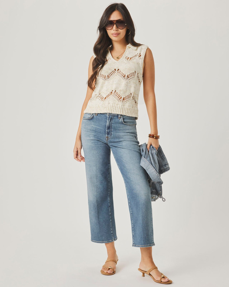 Splendid Lennox Polo Sweater outlook