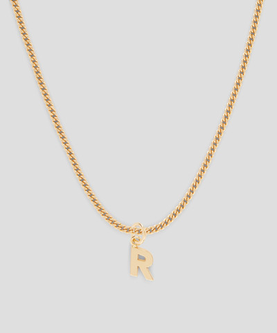 MSGM Brass letter R charm outlook