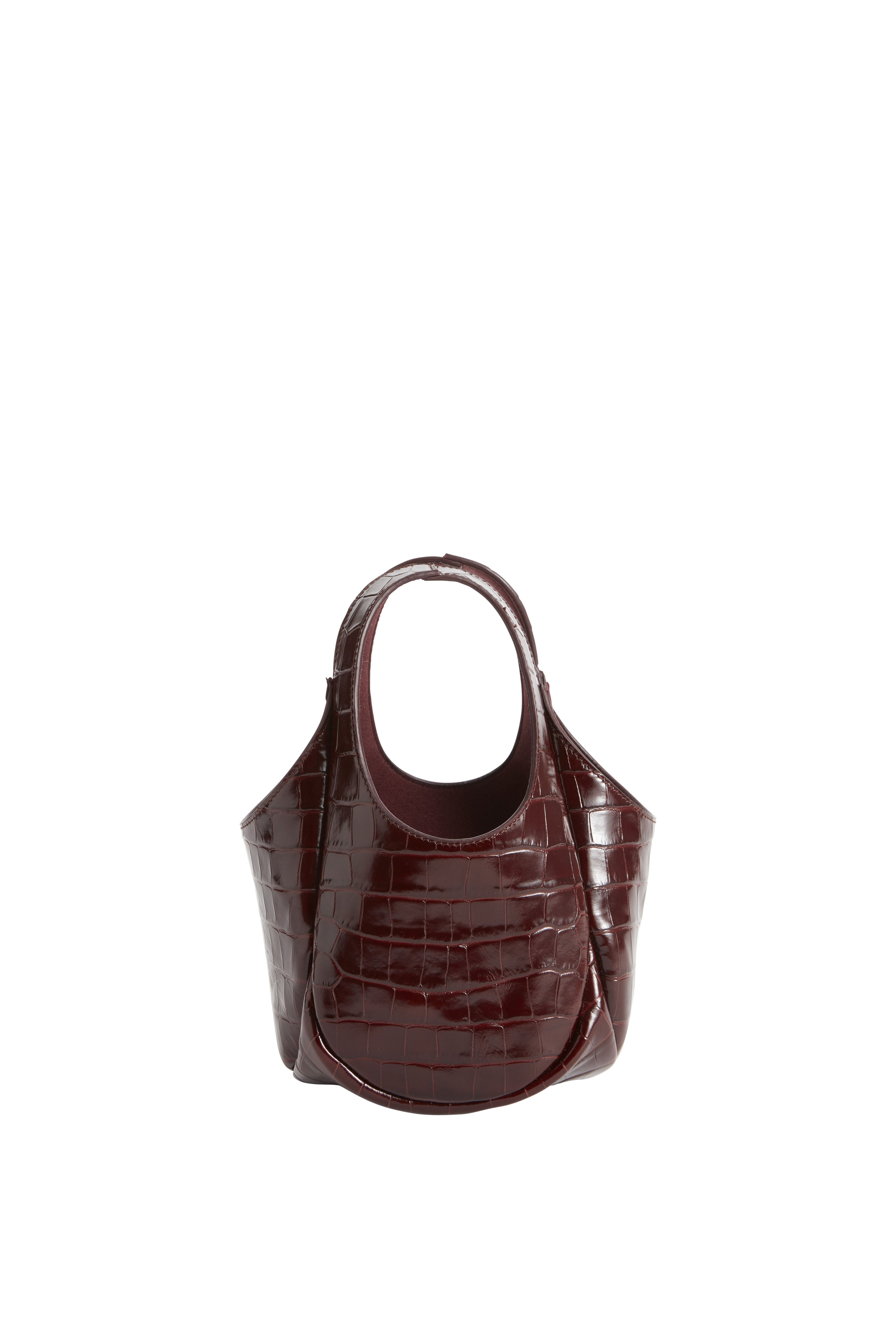 Croco Mini Bucket Swipe Bag - 9