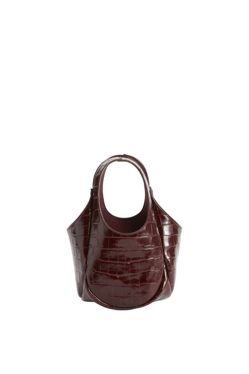 Croco Mini Bucket Swipe Bag 9