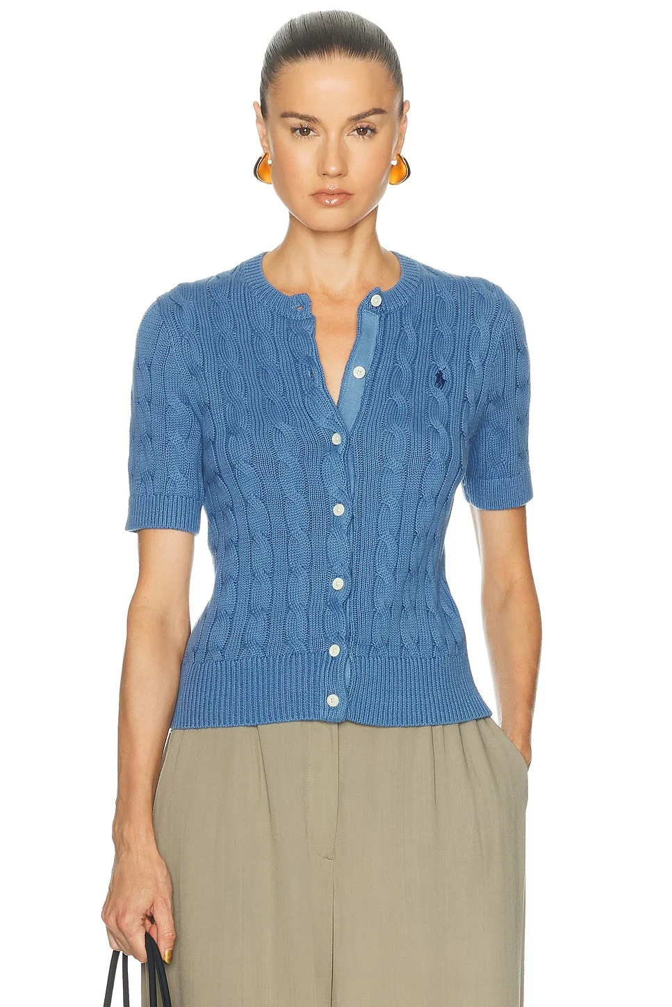 Short Sleeve Cardigan - 1