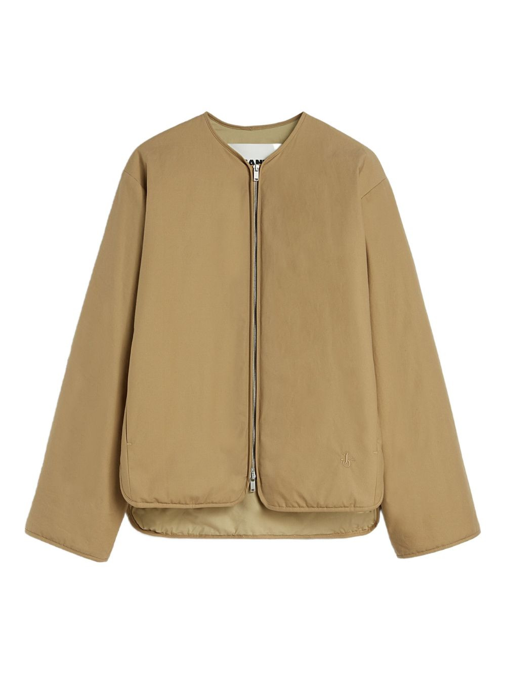 logo-embroidered jacket - 1