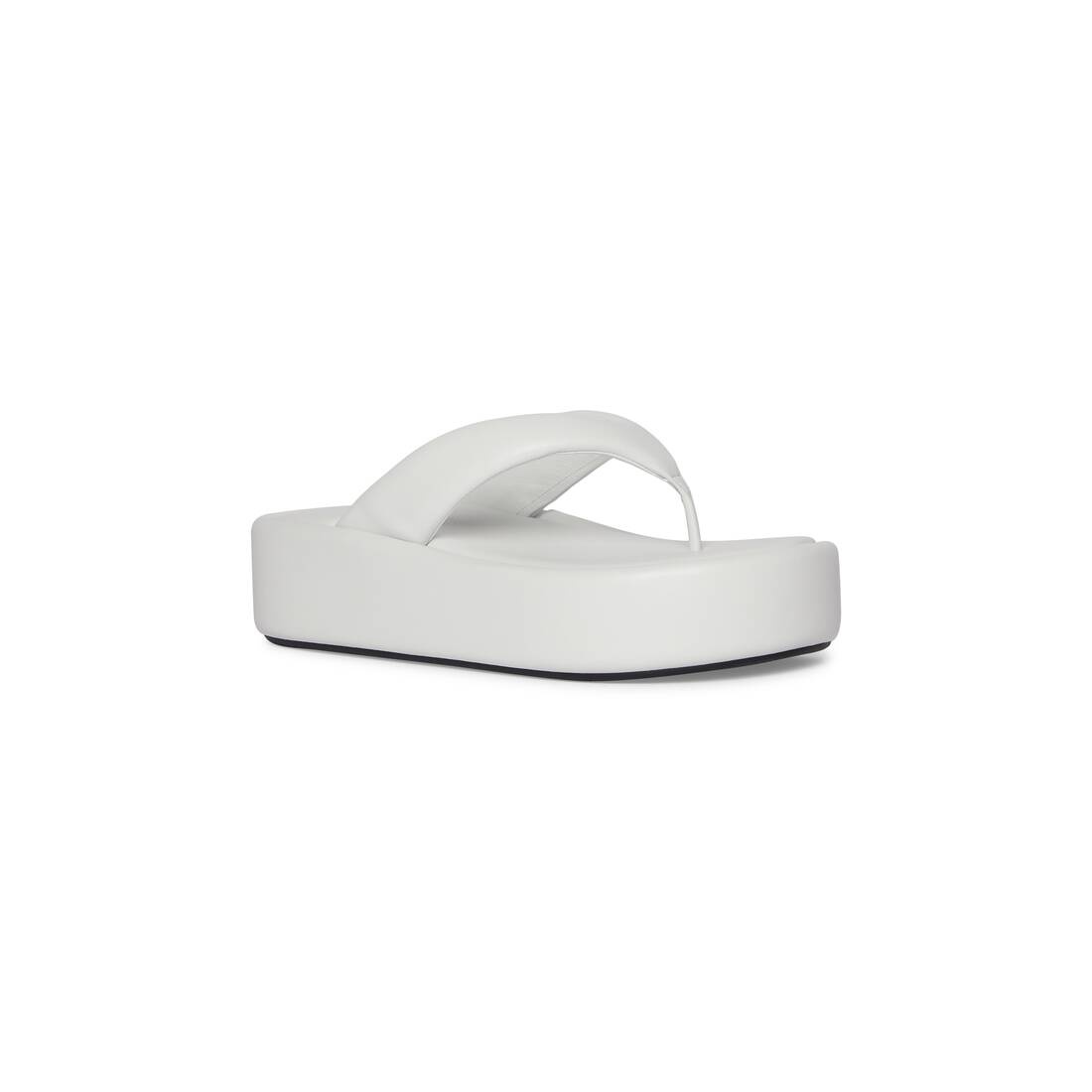 Women's Rise Thong Sandal in White - 2