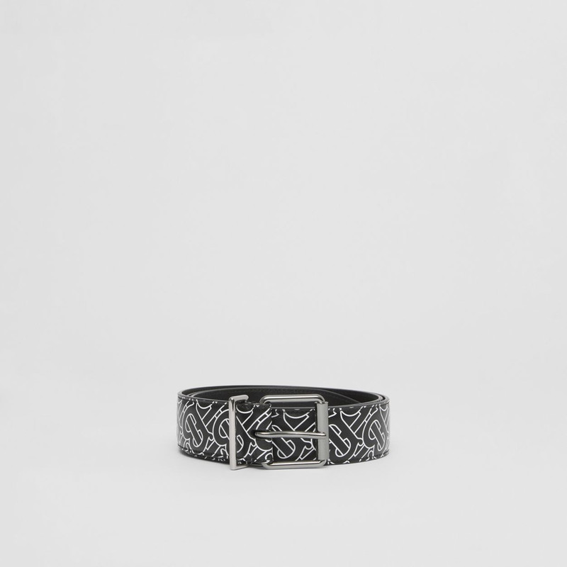 Monogram Motif Leather Belt 4