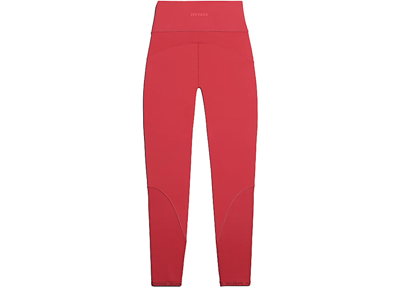 adidas Ivy Park Rib Panel Tights Real Coral - 2