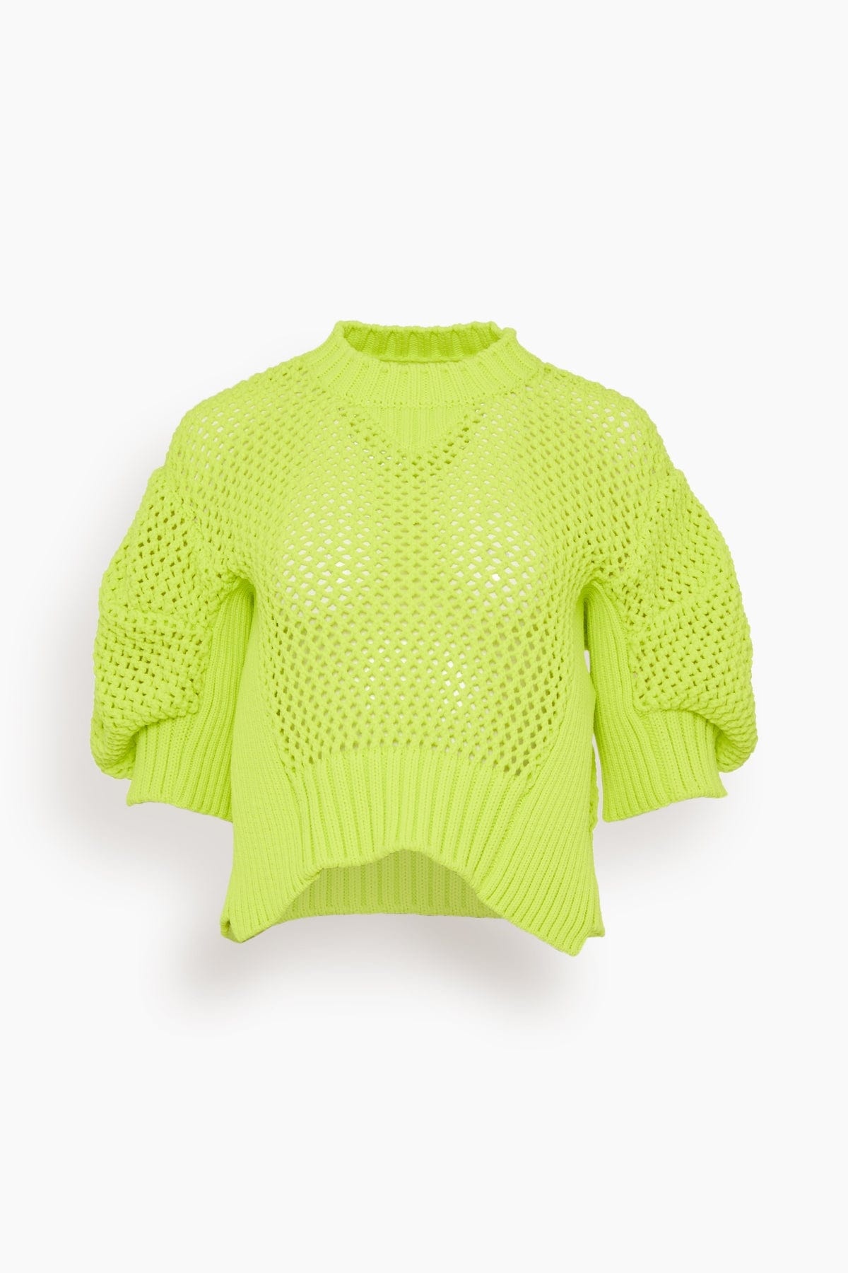Knit Pullover in Yellow - 1