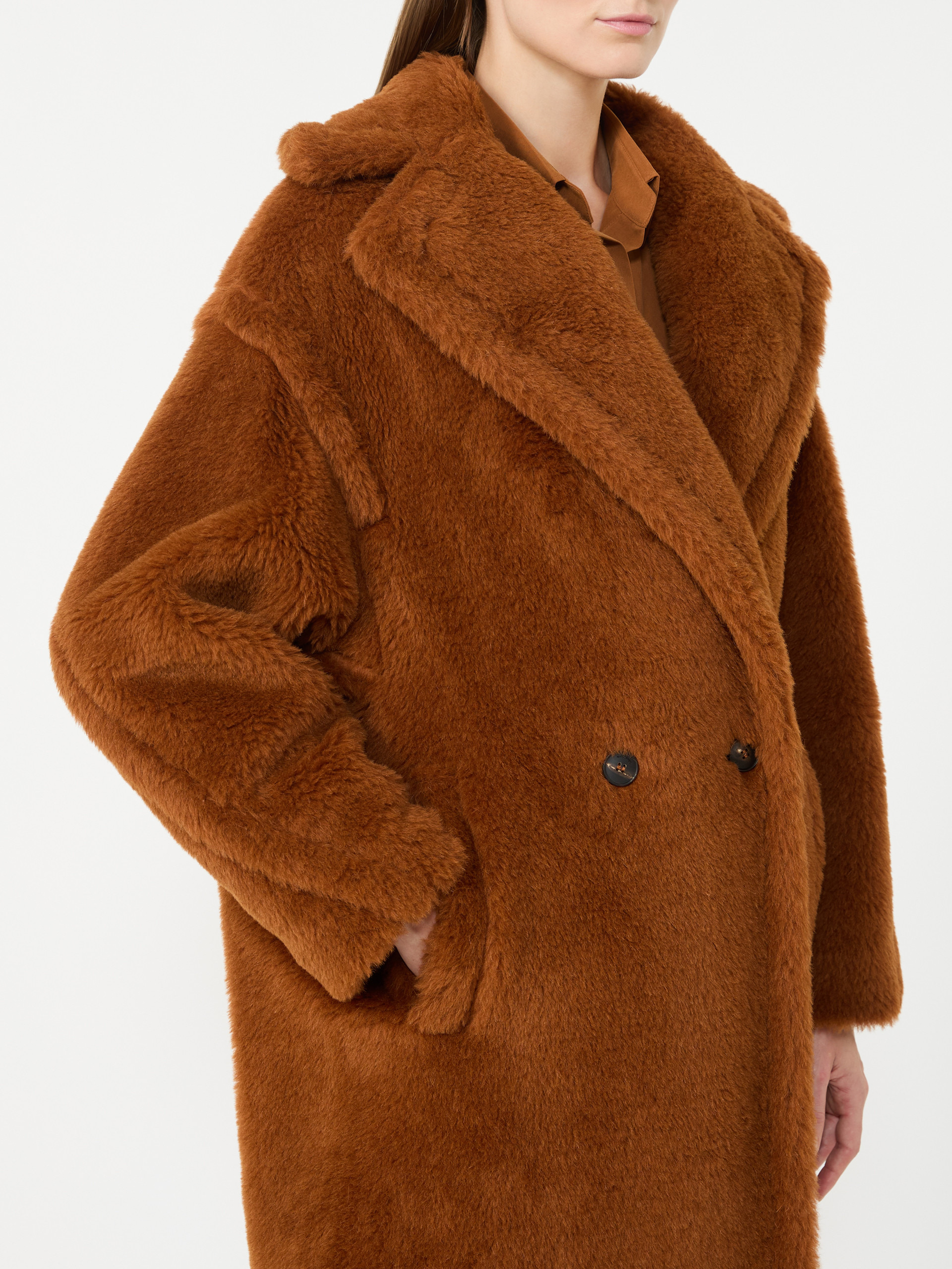 TEDGIRL Teddy Bear Icon Coat in alpaca and wool - 5