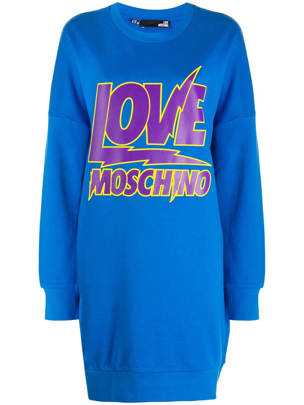 oversize logo print sweatshirt - 1