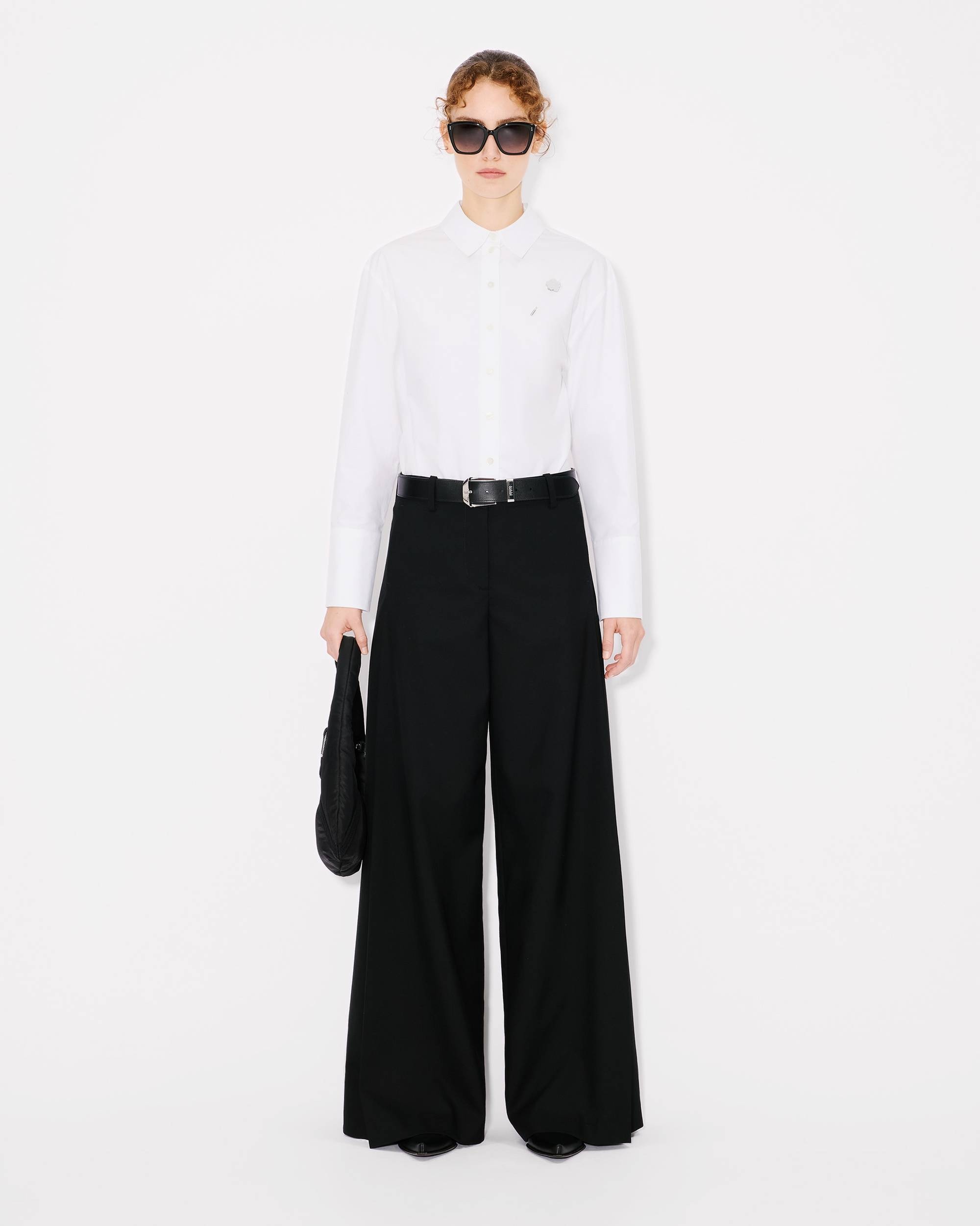 'Boke Flower' shirt in cotton poplin - 5