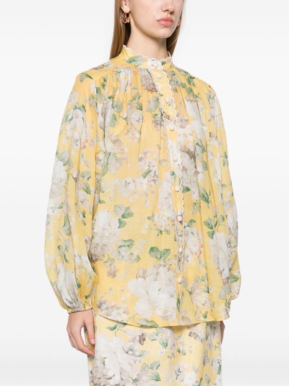 acacia scallop shirt - 3