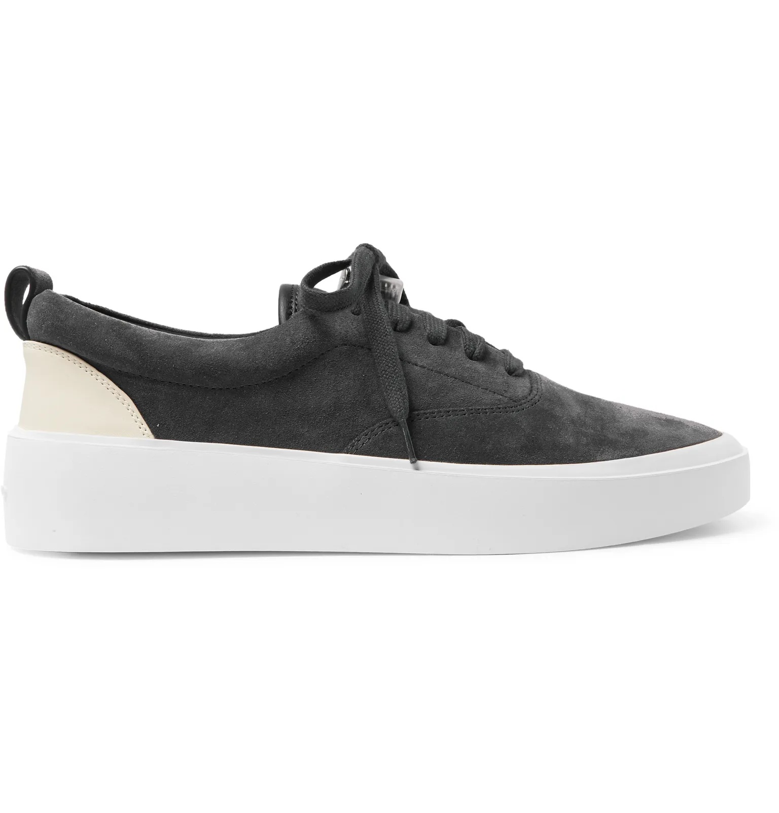 101 Leather-Trimmed Suede Sneakers - 25