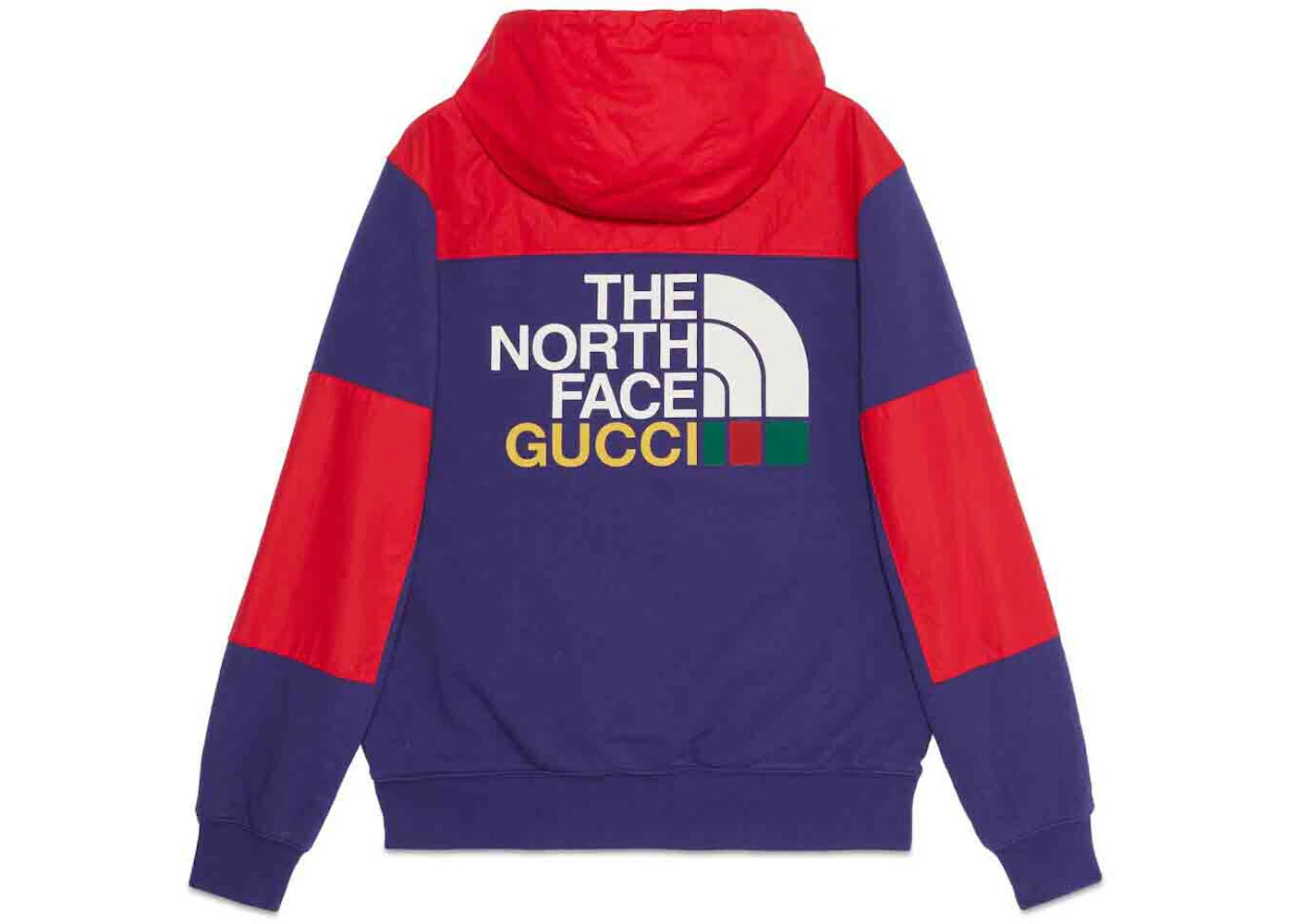 Gucci x The North Face Zip Jacket Blue/Red - 2