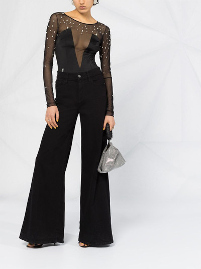 PHILIPP PLEIN embellished long-sleeve dress outlook