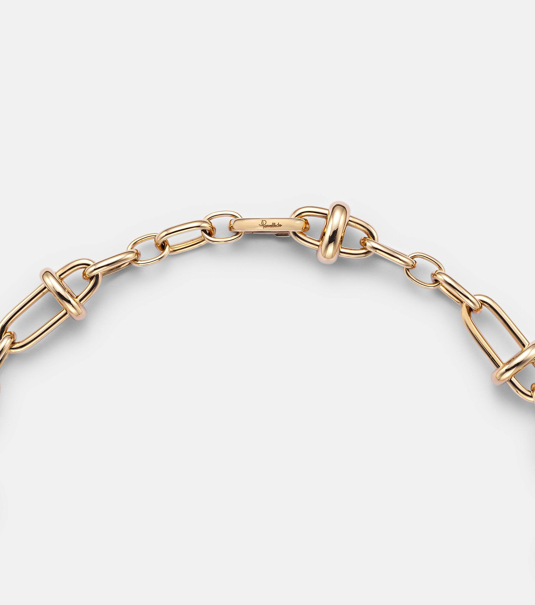 Iconica 18kt rose gold chain necklace - 6