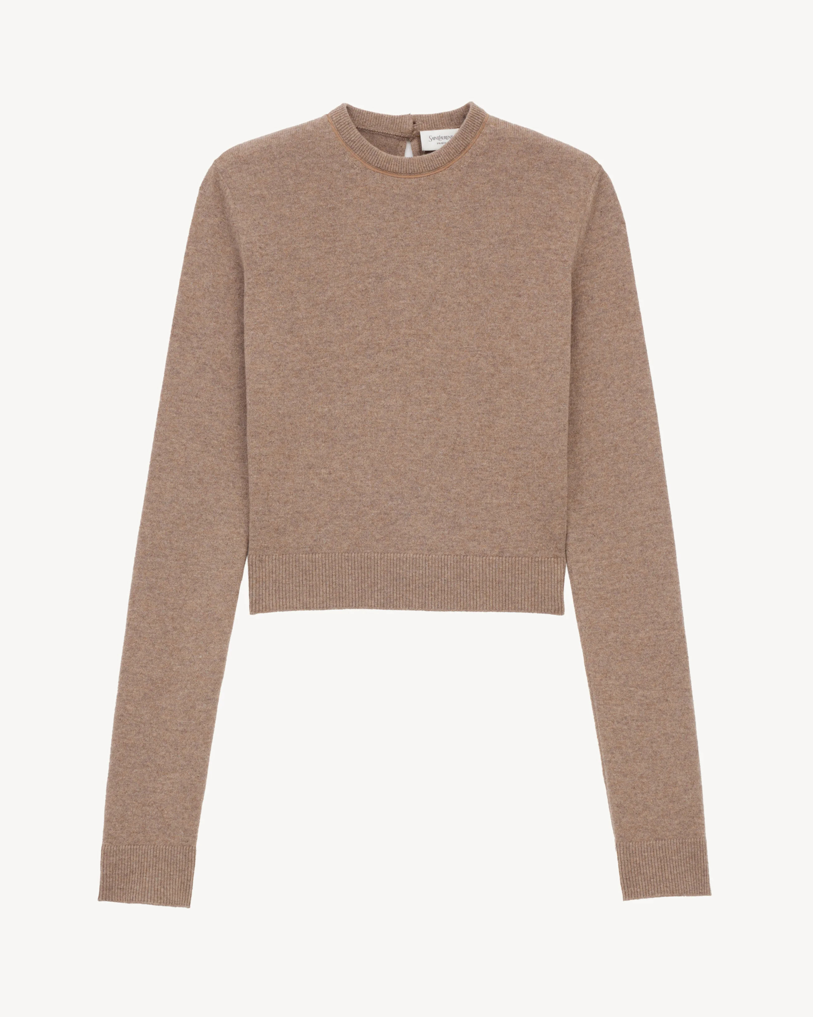 CREWNECK SWEATER IN WOOL - 1