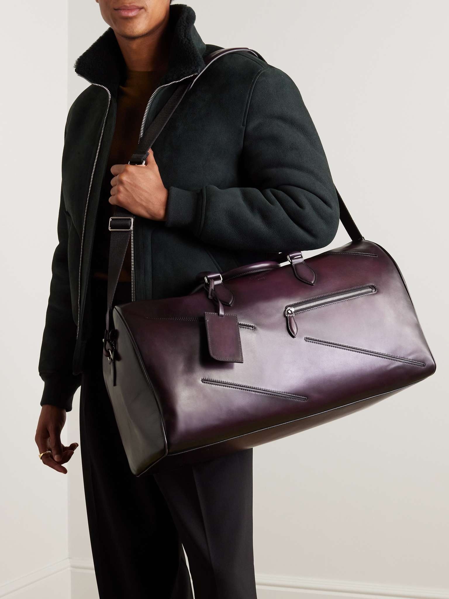 Jour Off Scritto Venezia Leather Weekend Bag - 2
