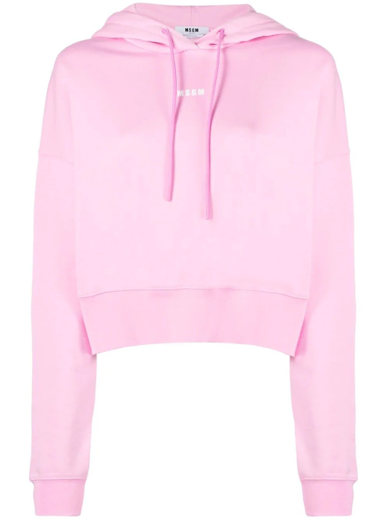 logo-print hoodie 1