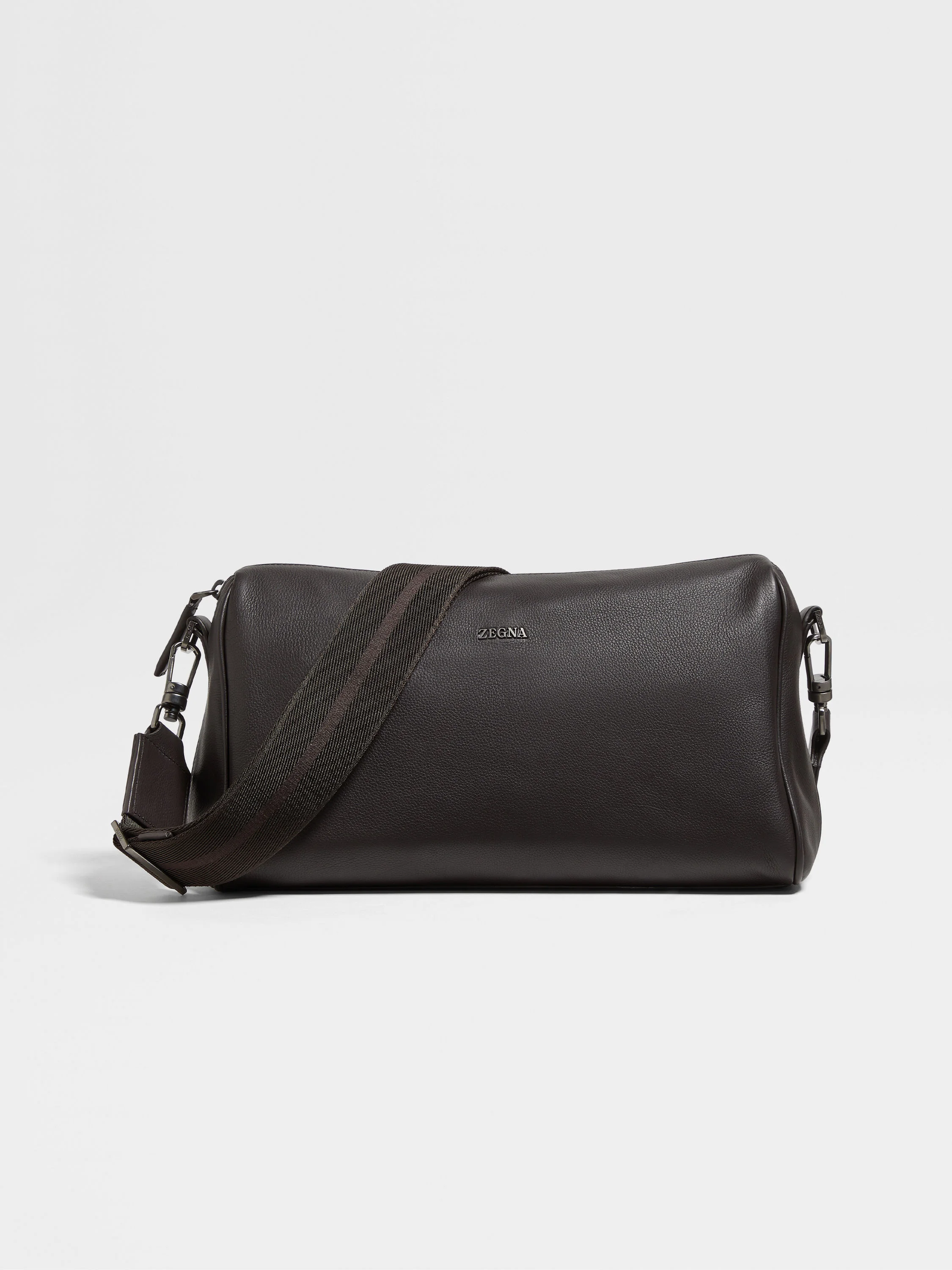 DARK BROWN SECONDSKIN CROSSBODY - 1