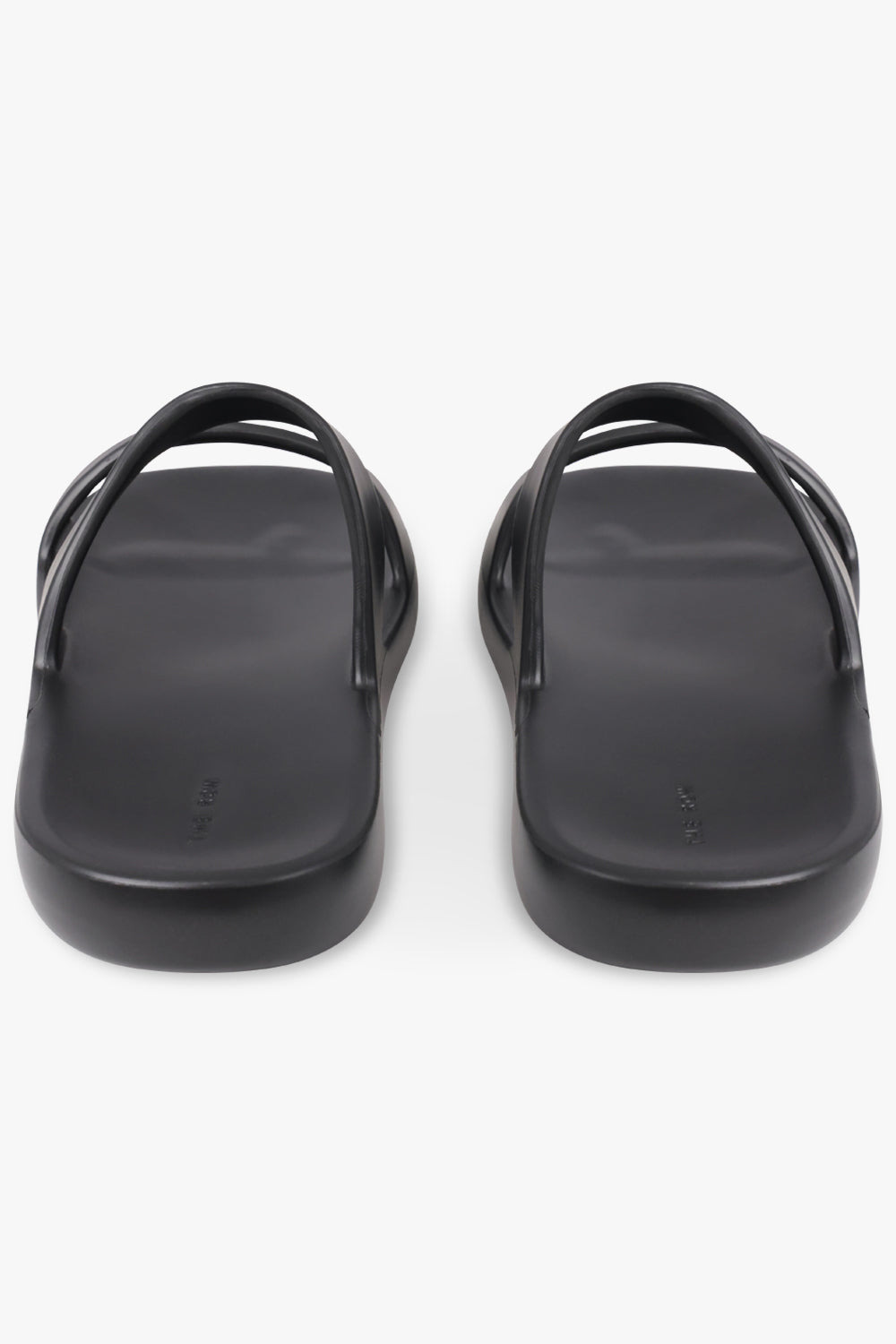 FOAM DOUBLE STRAP SLIDE | BLACK - 4