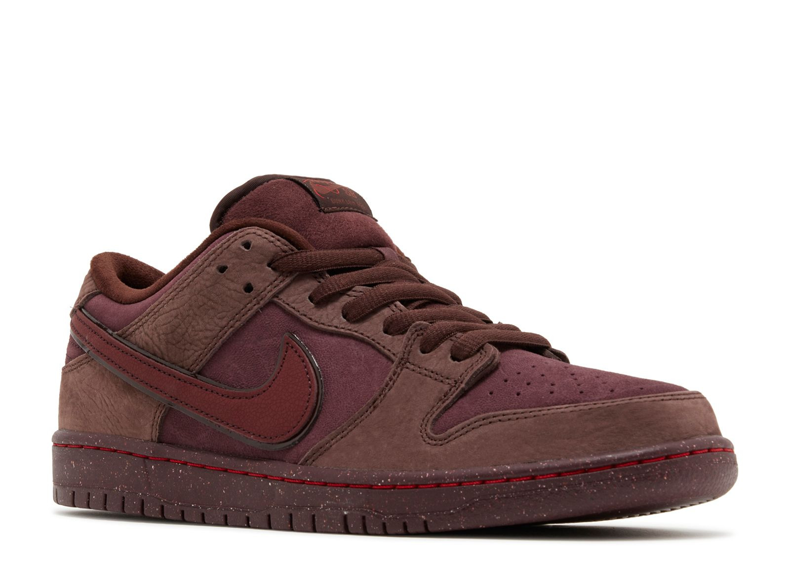 DUNK LOW PREMIUM SB 'CITY OF LOVE COLLECTION - BURGUNDY CRUSH' - 2