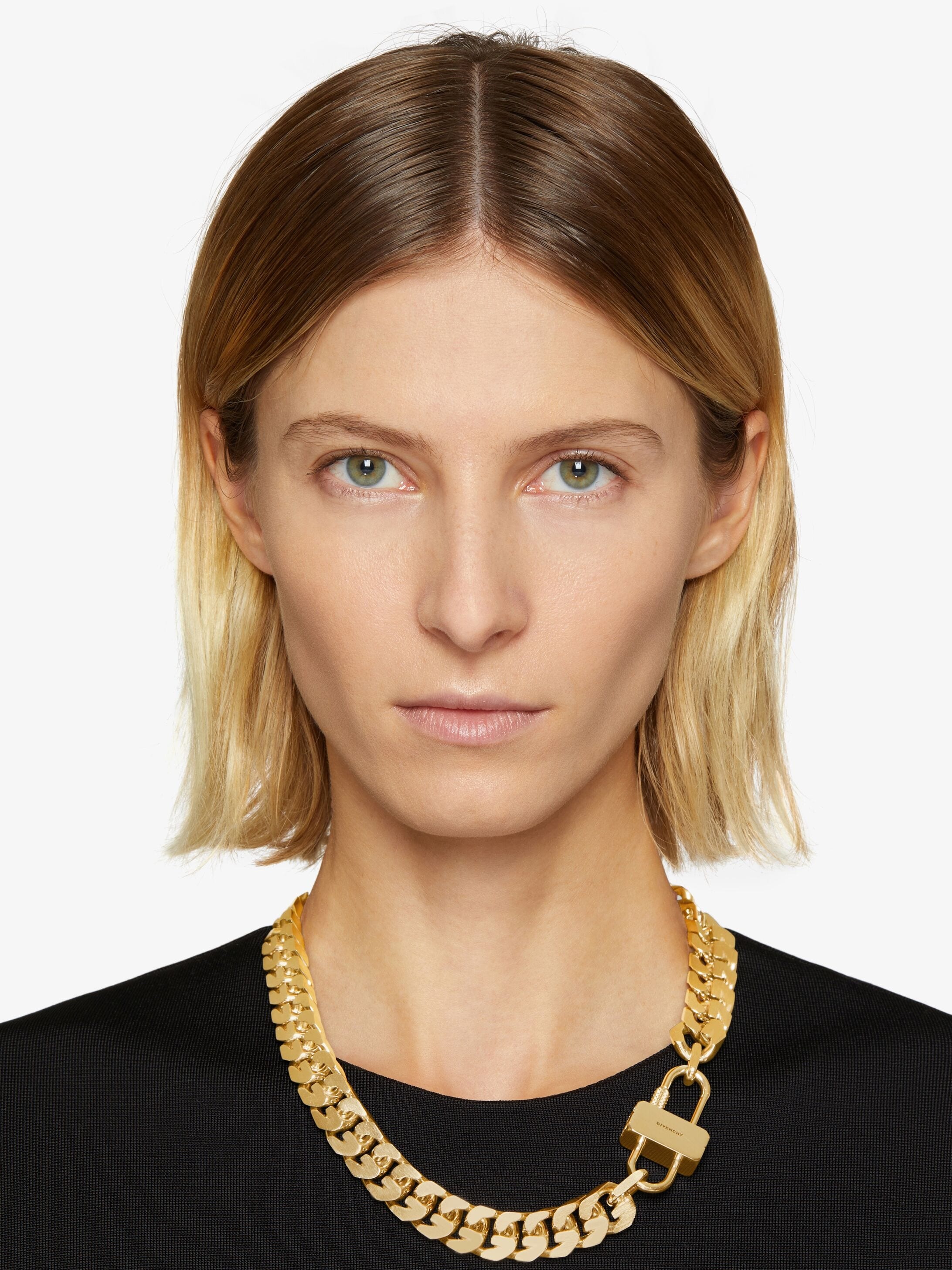 Givenchy G CHAIN LOCK NECKLACE | REVERSIBLE