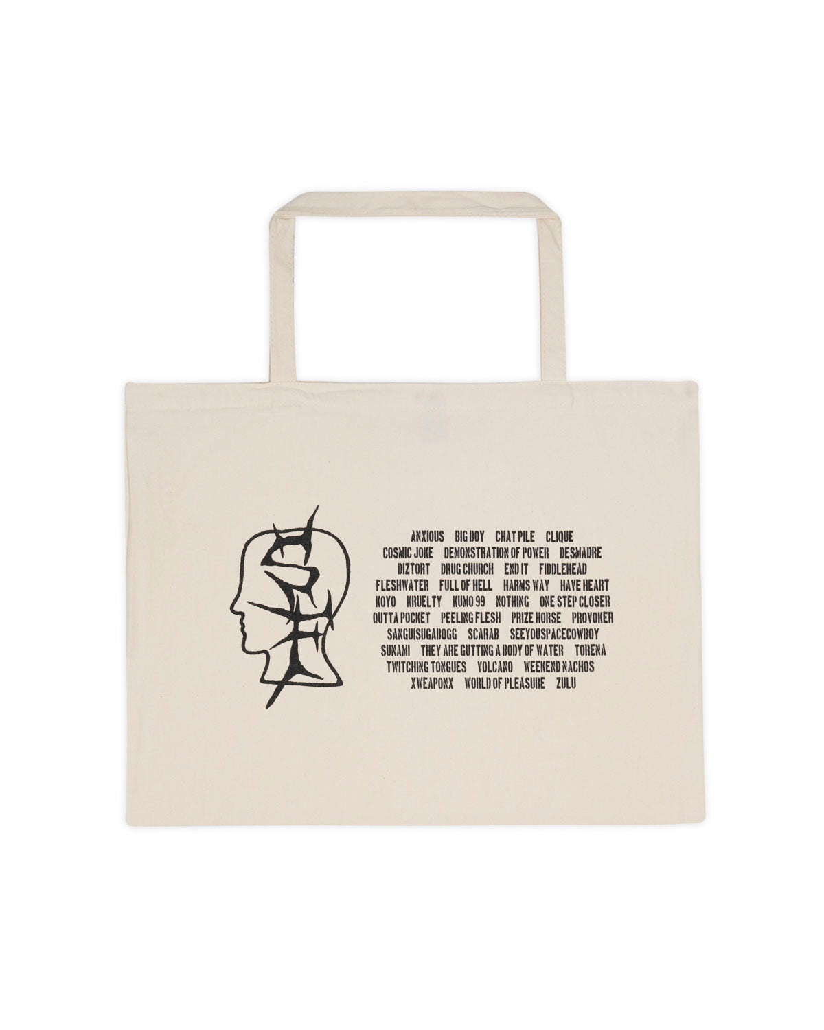 Brain Dead x Sound and Fury Lineup Tote Bag - Natural - 2