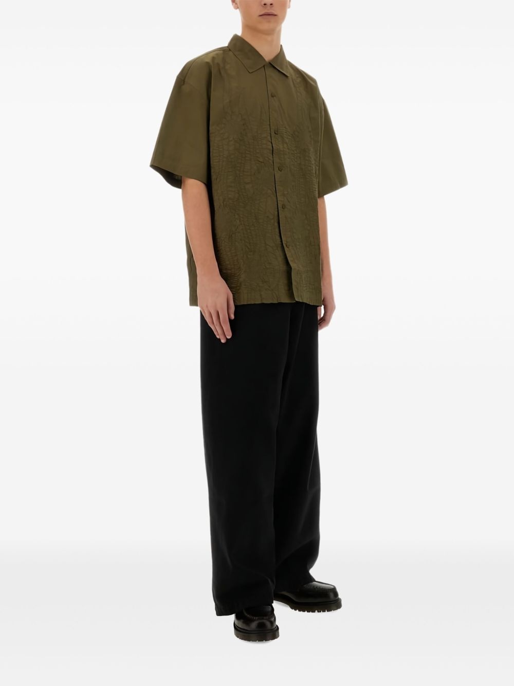 Ciders embroidered short-sleeves shirt - 2