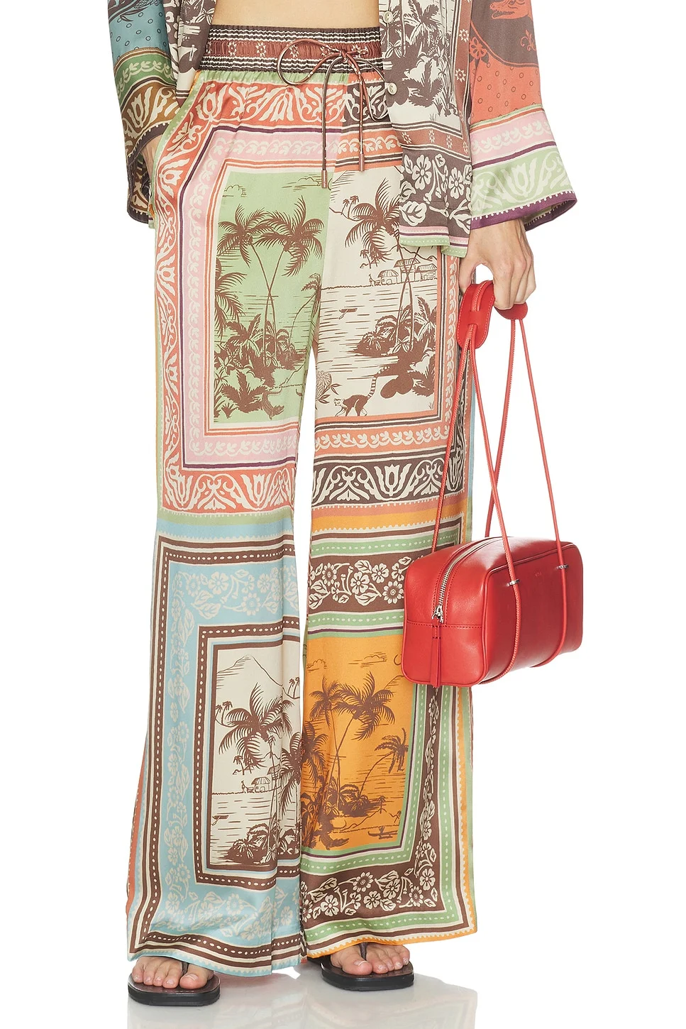 Alberta Silk Pant - 1