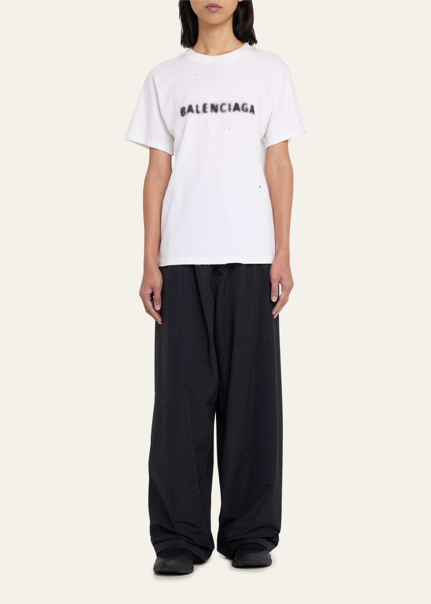 Wide-Leg Tracksuit Pants - 2